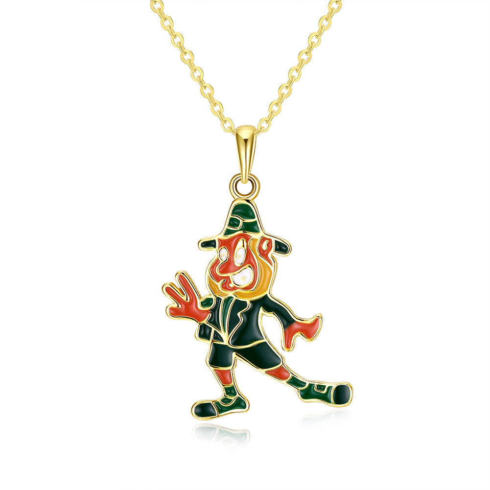 Luck Charm Necklace in 18K Gold Plated