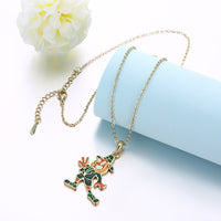 Luck Charm Necklace in 18K Gold Plated