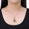 Luck Charm Necklace in 18K Gold Plated