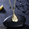 Swarovski Crystal Teardrop Stargaze Necklace in 18K Gold Plated - Golden NYC Jewelry www.goldennycjewelry.com fashion jewelry for women