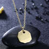 Rock 18"-24" Adjustable Necklace in 18K Gold Plated