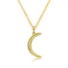 Luna Necklace in 18K Gold Plated, Gold Collection, Necklace, Gold, Golden NYC Jewelry, Golden NYC Jewelry fashion jewelry, cheap jewelry, jewelry for mom,