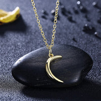 Luna Necklace in 18K Gold Plated, Gold Collection, Necklace, Gold, Golden NYC Jewelry, Golden NYC Jewelry fashion jewelry, cheap jewelry, jewelry for mom,