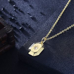 Swarovski Crystal Stargaze Necklace in 18K Gold Plated - Golden NYC Jewelry www.goldennycjewelry.com fashion jewelry for women