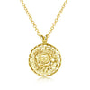 The Power of Sun Necklace in 18K Gold Plated - Golden NYC Jewelry www.goldennycjewelry.com fashion jewelry for women