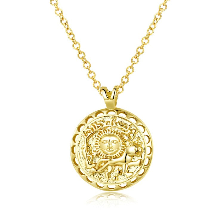 The Power of Sun Necklace in 18K Gold Plated - Golden NYC Jewelry www.goldennycjewelry.com fashion jewelry for women