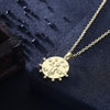 The Circle of Life Necklace in 18K Gold Plated - Golden NYC Jewelry www.goldennycjewelry.com fashion jewelry for women