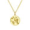 Mother Mary 18"-24" Adjustable Necklace in 18K Gold Plated