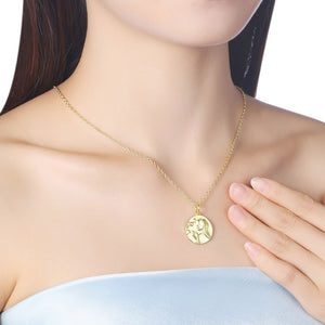 Greek Goddess Coin Necklace in 18K Gold Plated, Gold Collection, Necklace, Gold, Golden NYC Jewelry, Golden NYC Jewelry  jewelryjewelry deals, swarovski crystal jewelry, groupon jewelry,, jewelry for mom,
