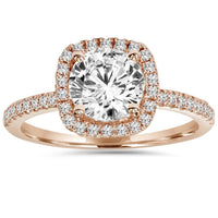 18K White Gold Plated Swarovski Crystal Halo Ring - 3 Colors Available, , Golden NYC Jewelry, Golden NYC Jewelry jewelryjewelry deals, swarovski crystal jewelry, groupon jewelry,, jewelry for mom,