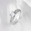 Austrian Elements Duo 14K White Gold Ring