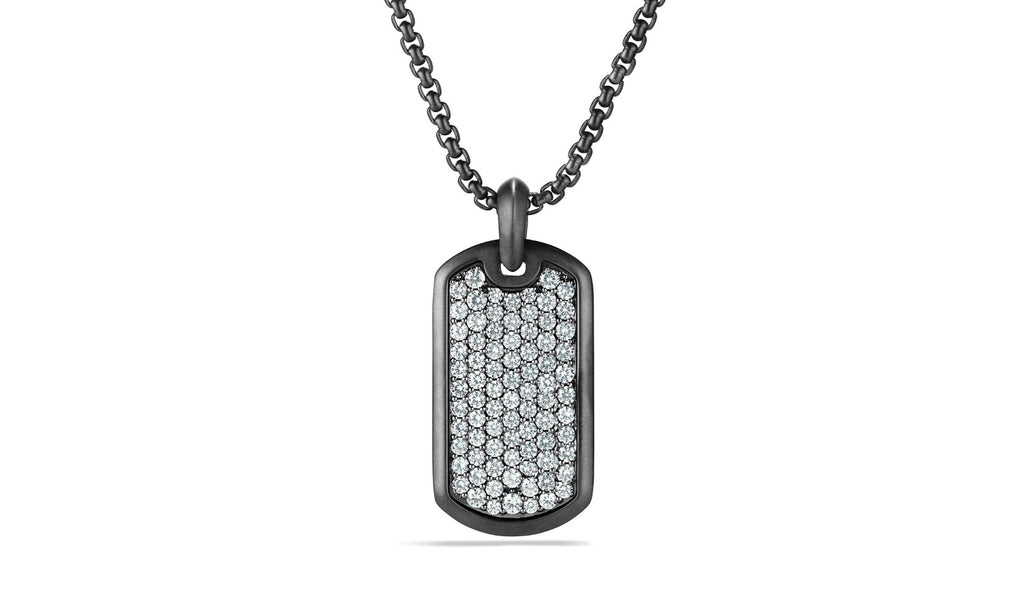 Stainless Steel Designer Inspired Dog-Tag Necklace - 5 Options