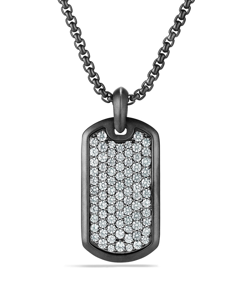 Father's Day! Stainless Steel Micro-Pave Crystal Setting Necklace - Five Options, , Golden NYC Jewelry, Golden NYC Jewelry jewelryjewelry deals, swarovski crystal jewelry, groupon jewelry,, jewelry for mom, 