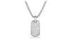 Stainless Steel Designer Inspired Dog-Tag Necklace - 5 Options