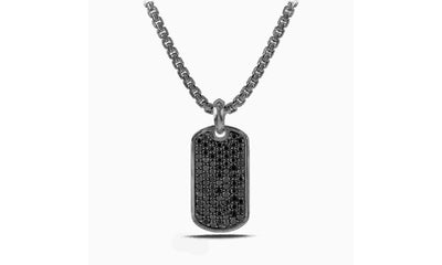 Stainless Steel Designer Inspired Dog-Tag Necklace - 5 Options