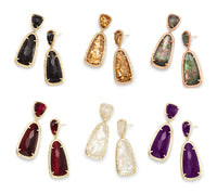 14K Gold Plated Teardrop Stone Drop Earrings, , Golden NYC Jewelry, Golden NYC Jewelry  jewelryjewelry deals, swarovski crystal jewelry, groupon jewelry,, jewelry for mom,