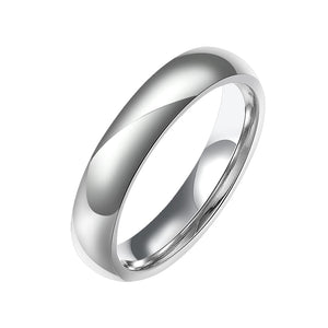 Stainless Steel Comfort Fit Unisex Band Ring - Golden NYC Jewelry www.goldennycjewelry.com fashion jewelry for women