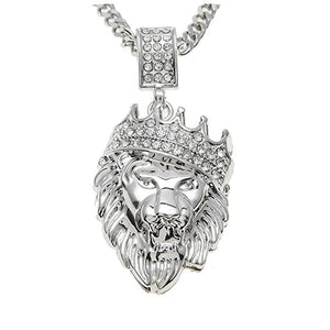 Father's Day! King of the Jungle Iced Out Pendant Necklace in 18K Gold, , Golden NYC Jewelry, Golden NYC Jewelry  jewelryjewelry deals, swarovski crystal jewelry, groupon jewelry,, jewelry for mom,