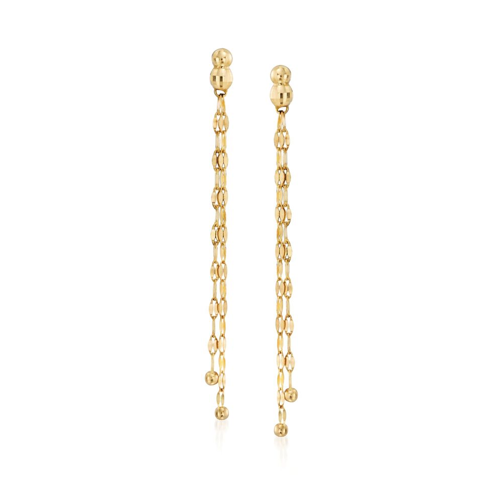 Chain Drop in 18K Gold Plated, Earring, Golden NYC Jewelry, Golden NYC Jewelry jewelryjewelry deals, swarovski crystal jewelry, groupon jewelry,, jewelry for mom,