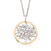 Gold Edge Praying to the Tree of Life Necklace in 18K Gold Plated, Necklace, Golden NYC Jewelry, Golden NYC Jewelry  jewelryjewelry deals, swarovski crystal jewelry, groupon jewelry,, jewelry for mom,