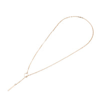 Geometric Necklace in 18K White Gold Plated