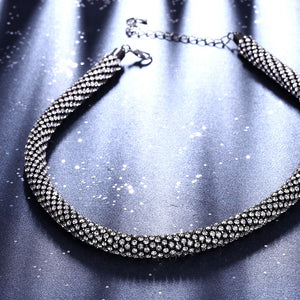 Black Gold Plated Mesh Chain, , Golden NYC Jewelry, Golden NYC Jewelry  jewelryjewelry deals, swarovski crystal jewelry, groupon jewelry,, jewelry for mom, 