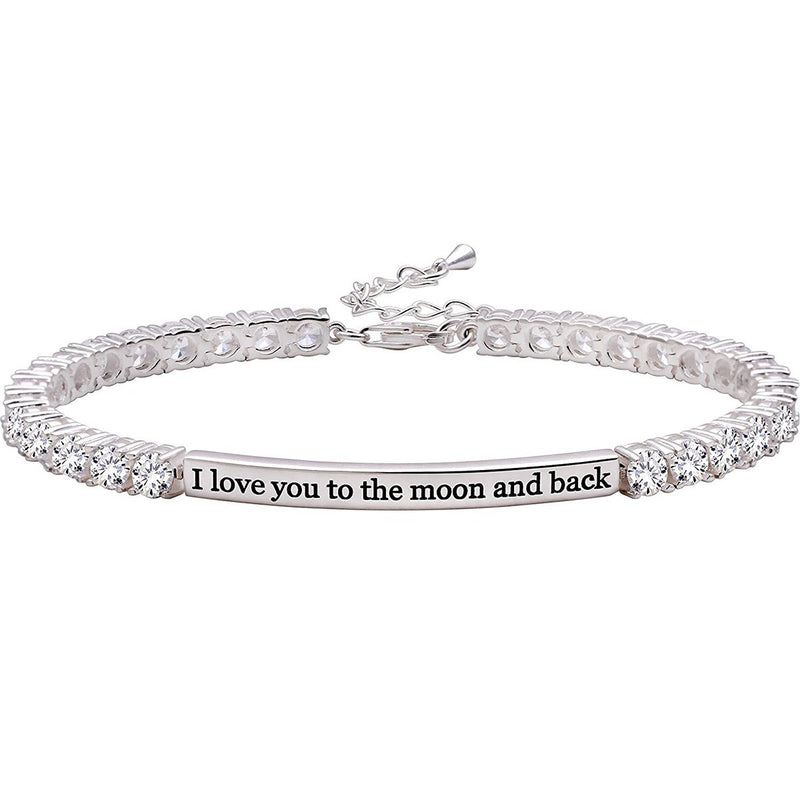 I LOVE YOU TO THE MOON AND BACK Bracelet