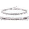 I LOVE YOU TO THE MOON AND BACK Bracelet