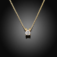 Diamond Created Necklace in 18K White Gold Plated, Necklace, Golden NYC Jewelry, Golden NYC Jewelry jewelryjewelry deals, swarovski crystal jewelry, groupon jewelry,, jewelry for mom,