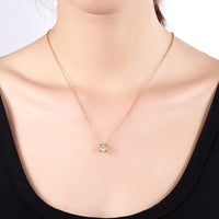 Diamond Created Necklace in 18K White Gold Plated, Necklace, Golden NYC Jewelry, Golden NYC Jewelry jewelryjewelry deals, swarovski crystal jewelry, groupon jewelry,, jewelry for mom,