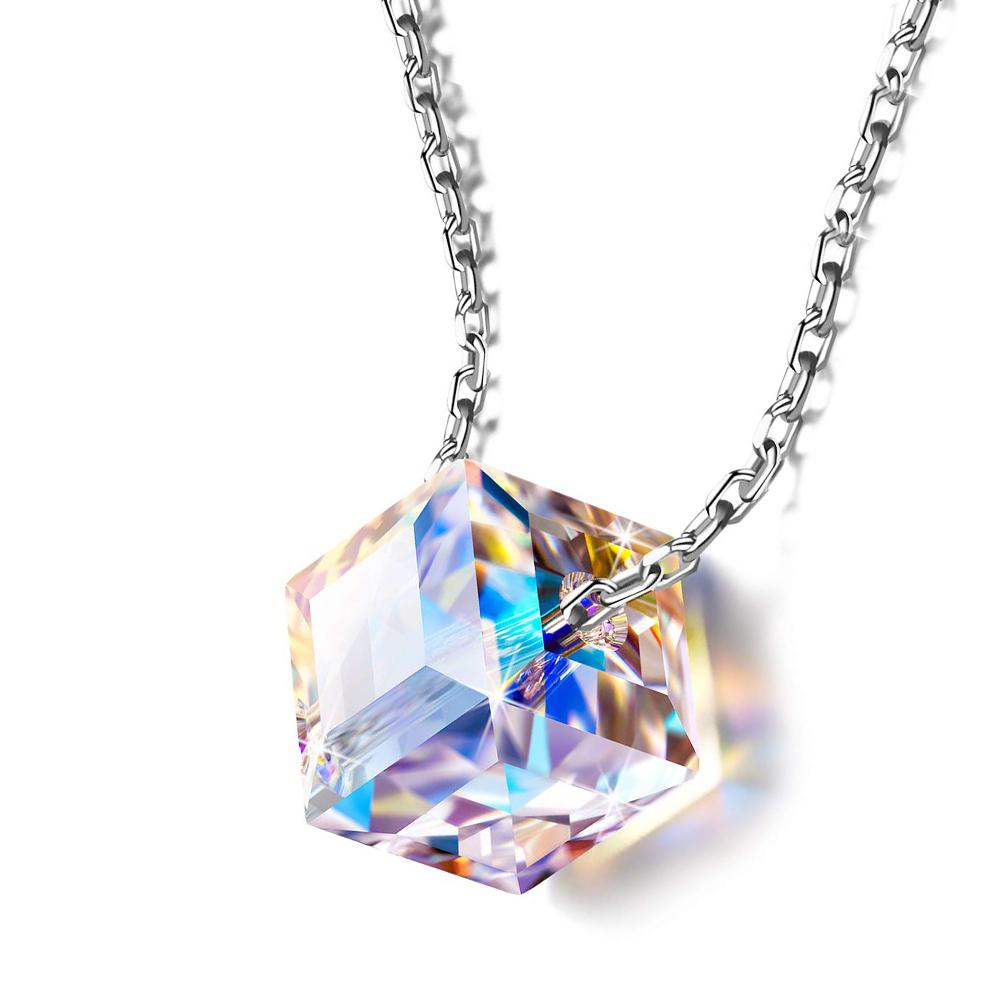 Aurora Broilles Cube Necklace