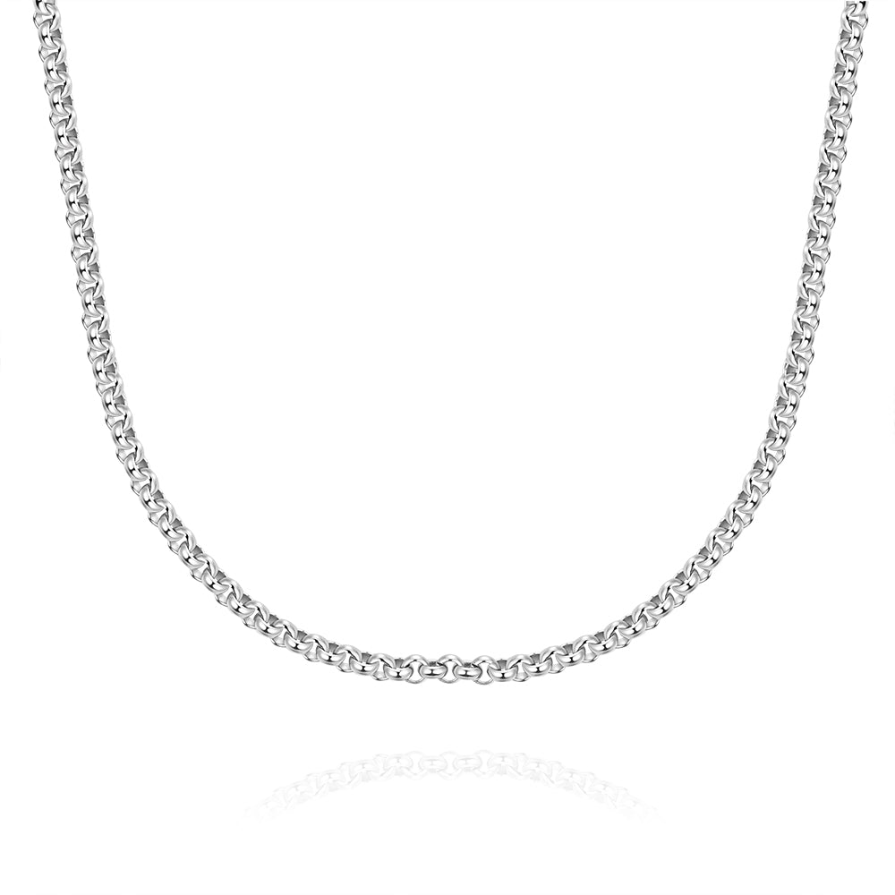 Stainless Steel Classic Link Chain Necklace