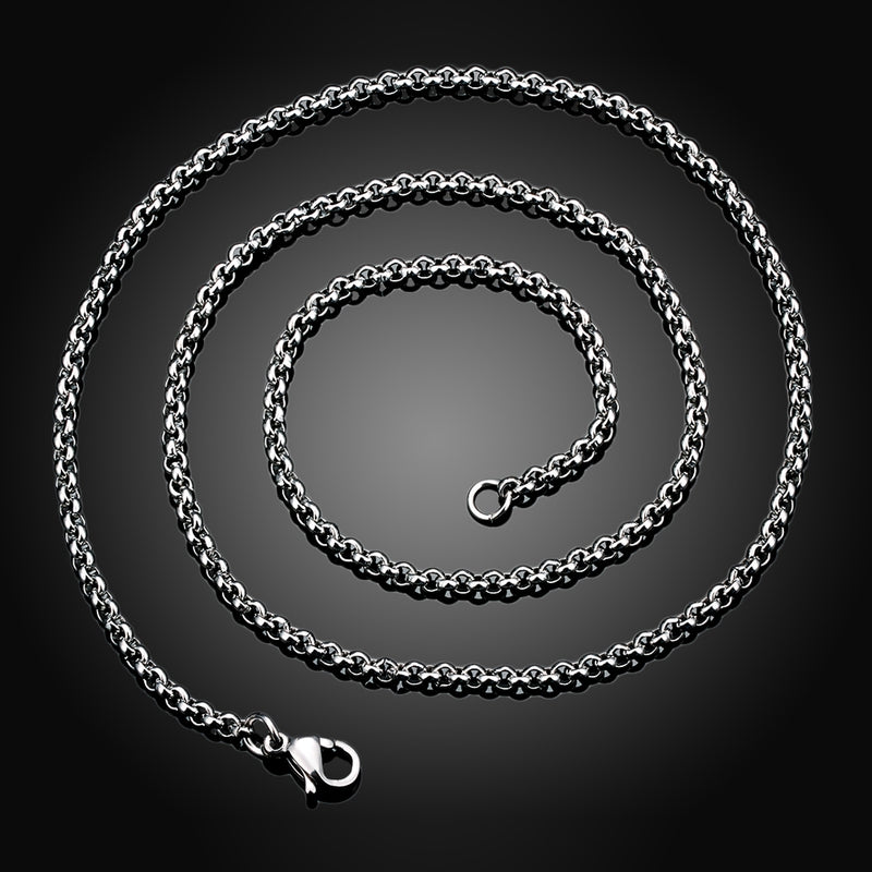 Stainless Steel Classic Link Chain Necklace