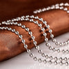 Stainless Steel Beaded Chain Necklace