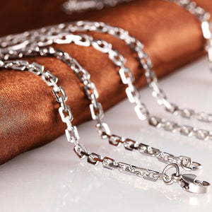 Stainless Steel 2.3mm Link Chain Necklace