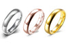 Stainless Steel Comfort Fit Unisex Band Ring - Golden NYC Jewelry www.goldennycjewelry.com fashion jewelry for women