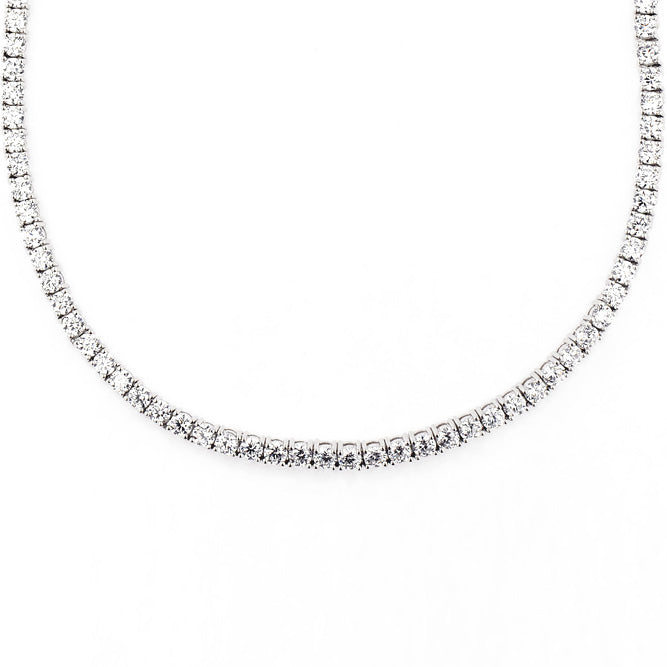 55 CTTW Swarovski Elements Tennis Necklace Set in 18K Gold (Multiple Options), , Golden NYC Jewelry, Golden NYC Jewelry jewelryjewelry deals, swarovski crystal jewelry, groupon jewelry,, jewelry for mom,
