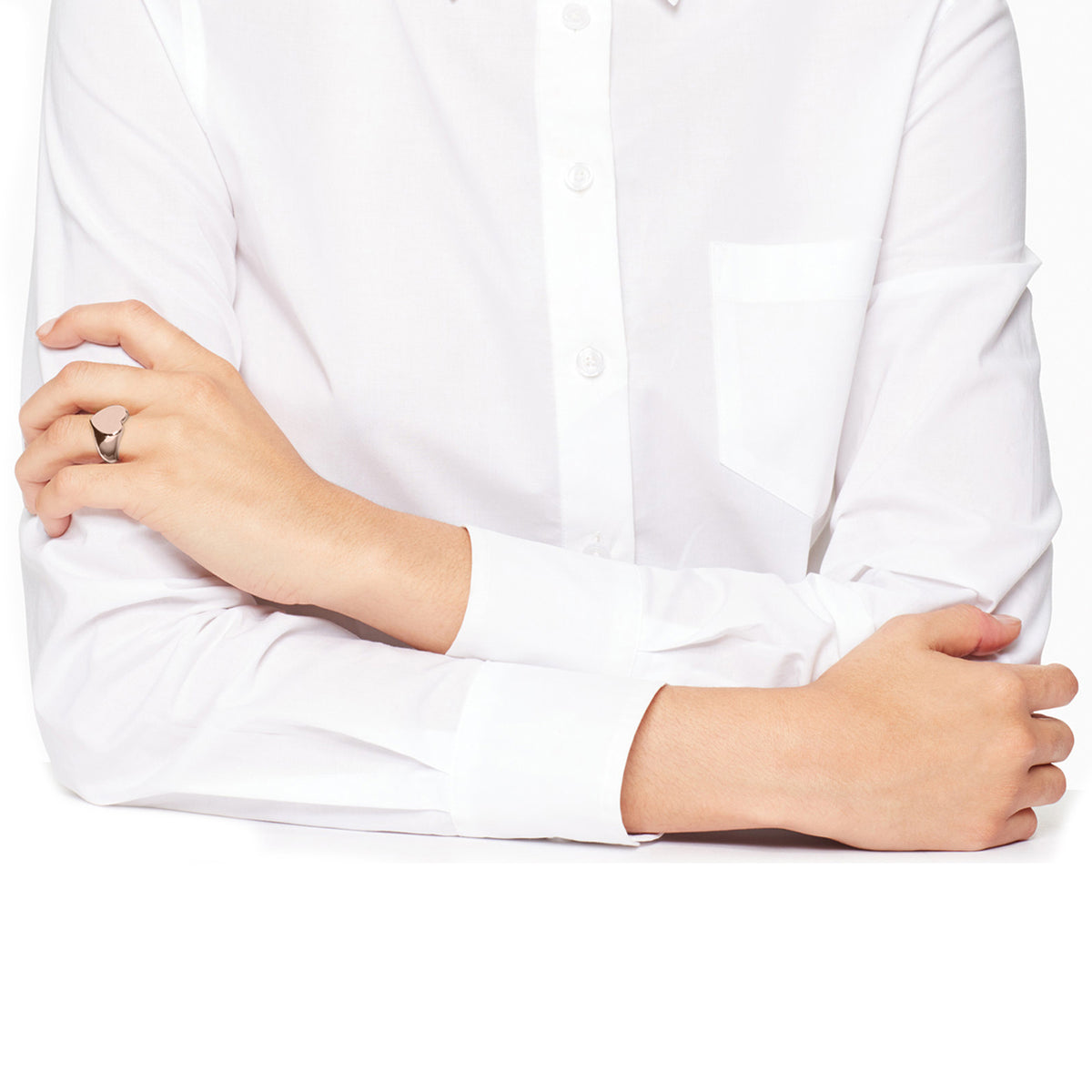 Heart Signet Ring in 18K Rose Gold Plated, Ring, Golden NYC Jewelry, Golden NYC Jewelry jewelryjewelry deals, swarovski crystal jewelry, groupon jewelry,, jewelry for mom,