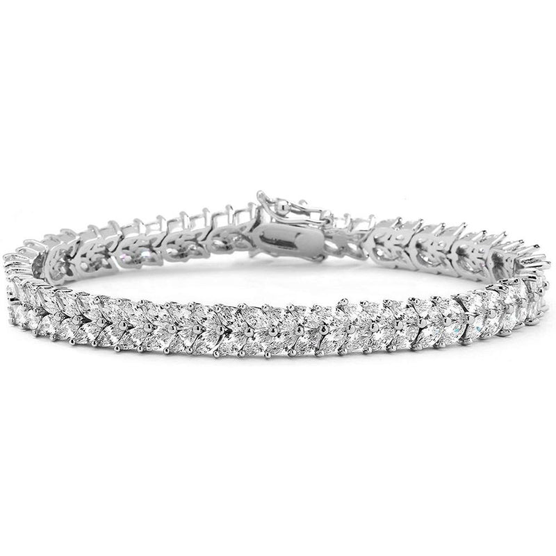 Double Row Tennis Bracelet