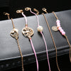 Women of The World Unite 5 Piece Bracelet Set