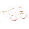 Women of The World Unite 5 Piece Bracelet Set