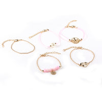 Women of The World Unite 5 Piece Bracelet Set