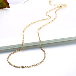 14K Gold Plated Chain Necklace, Necklaces, Golden NYC Jewelry, Golden NYC Jewelry  jewelryjewelry deals, swarovski crystal jewelry, groupon jewelry,, jewelry for mom,