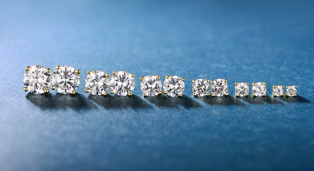 5 Pack Set 4 Prong Stud Earring