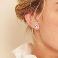 5 Pack Set 4 Prong Stud Earring