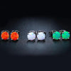 3 Pairs in 1 Opal Stud Earring