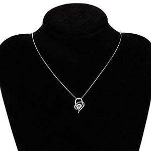 I Love You Necklace in Silver - Golden NYC Jewelry www.goldennycjewelry.com fashion jewelry for women