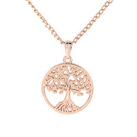 Classic Mother of Tree of Life Necklace in 18K Gold Plated ( 3 Options Available)