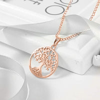 Classic Mother of Tree of Life Necklace in 18K Gold Plated ( 3 Options Available)