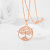 Bohemian Filigree Tree Of Life Necklace Set in 14K Rose Gold, , Golden NYC Jewelry, Golden NYC Jewelry  jewelryjewelry deals, swarovski crystal jewelry, groupon jewelry,, jewelry for mom,